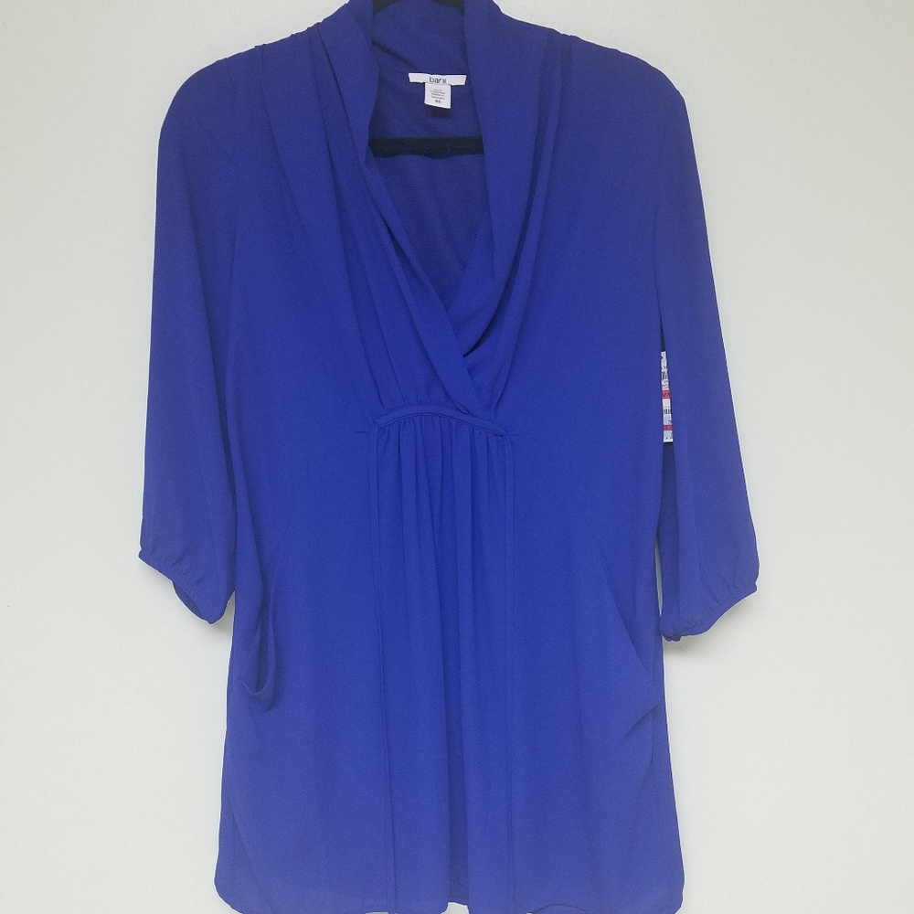 Short Bar III blue dress